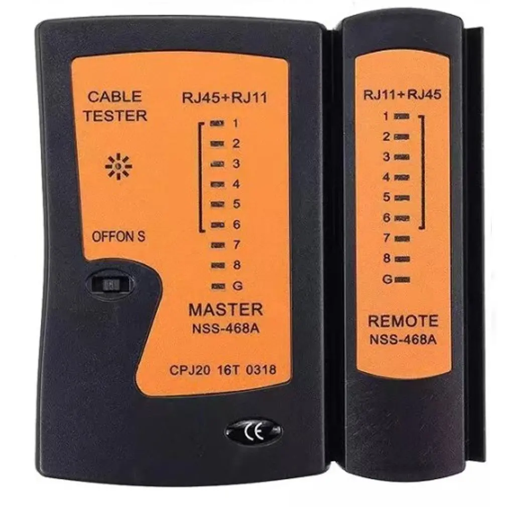 RJ45 RJ11 RJ12 Network Cable Tester Cat5 Cat6 UTP LAN Cable Tester Networking Wire Telephone Line Detector Tracker Tool
RJ45 RJ11 RJ12 Network Cable Tester Cat5 Cat6 UTP LAN Cable Tester Networking Wire Telephone Line Detector Tracker Tool