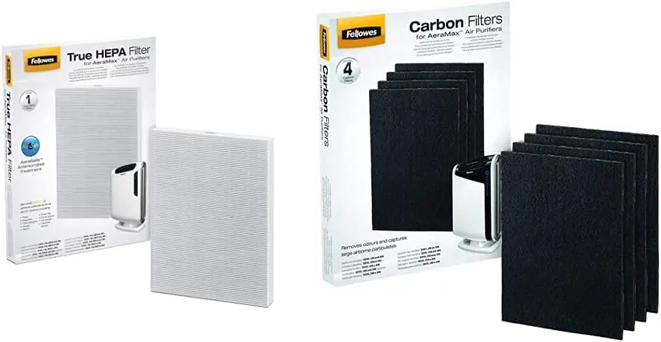 290/300/DX95 Purifiers True HEPA Air Filter, 16.3" x 12.6" x 1.2", White, 9287201 & Carbon Filters for AeraMax A
290/300/DX95 Purifiers True HEPA Air Filter, 16.3" x 12.6" x 1.2", White, 9287201 & Carbon Filters for AeraMax A