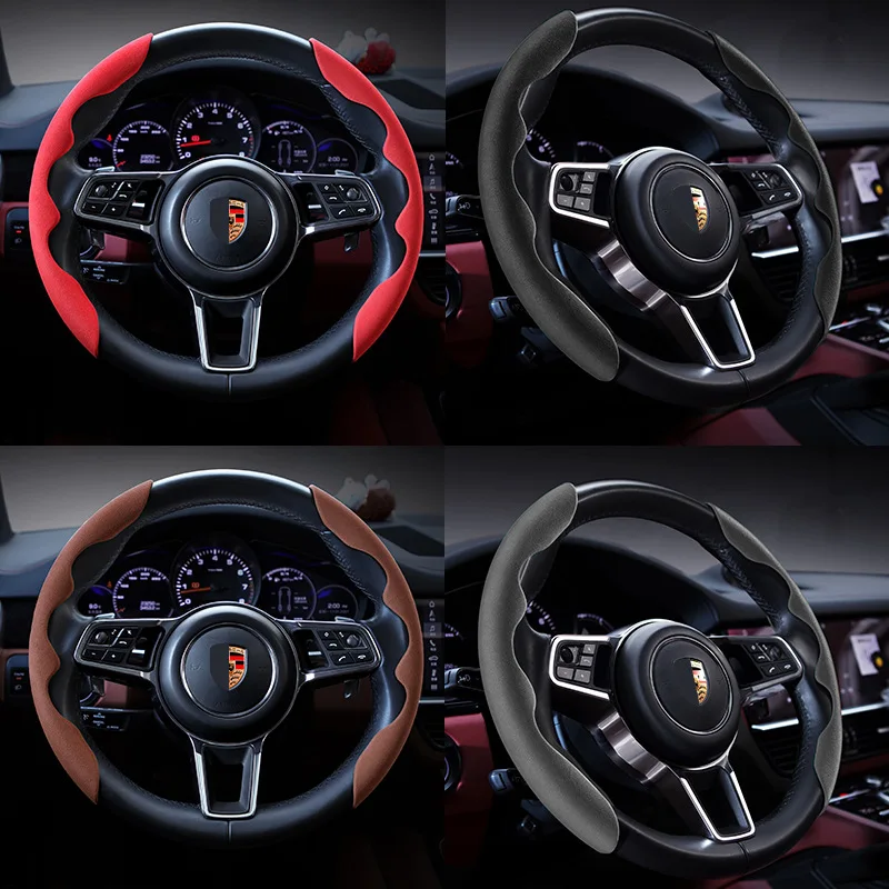 Carbon Fiber Steering Wheel Cover כיסוי להגה לרכב Funda Volante Universal Para Coche Funda Volante Cubre Volante Auto Capa De V
Carbon Fiber Steering Wheel Cover כיסוי להגה לרכב Funda Volante Universal Para Coche Funda Volante Cubre Volante Auto Capa De V