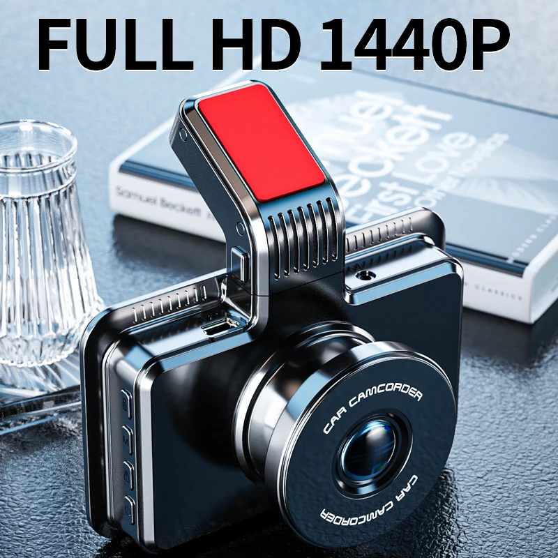 Car Dash Cam 1440P Dash Camera Dual Lens Built in DVR Recorder Dashcam G-Sensor Loop Recording parking monitoring
Car Dash Cam 1440P Dash Camera Dual Lens Built in DVR Recorder Dashcam G-Sensor Loop Recording parking monitoring
