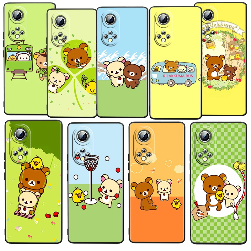 Cartoon Anime Rilakkuma For Honor 60 50 30 20 Pro Plus 5G Magic3 Play5 5T TPU Soft Silicone Black Phone Case Fundas Coque Cover
Cartoon Anime Rilakkuma For Honor 60 50 30 20 Pro Plus 5G Magic3 Play5 5T TPU Soft Silicone Black Phone Case Fundas Coque Cover