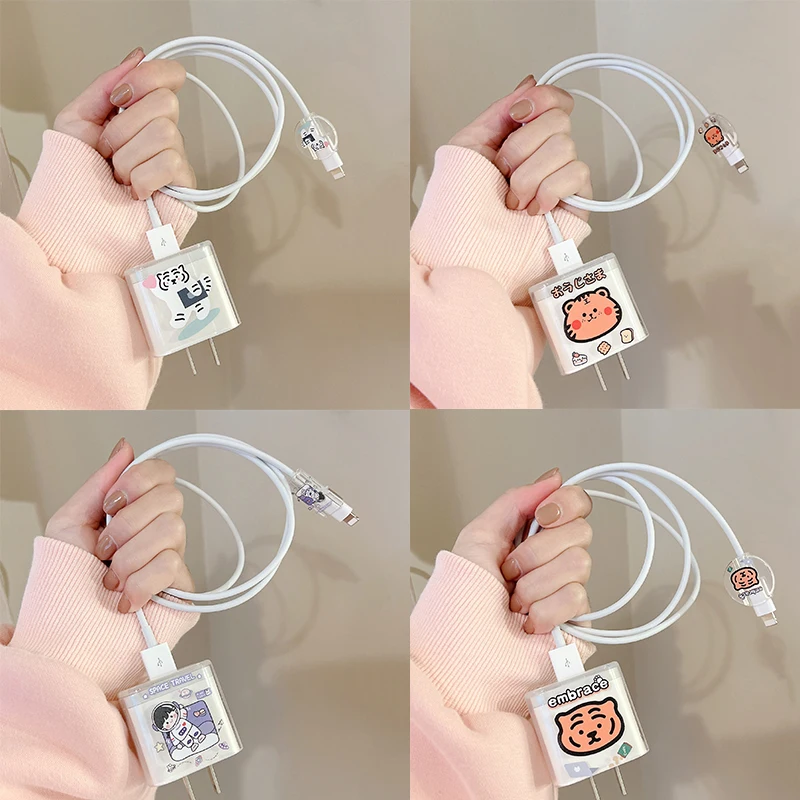 Tiger Charger Protector Cable Bite Anime Cute USB Cable Protector Winder Kawaii Data Line Organizer For iPhone18W 20W Cover
Tiger Charger Protector Cable Bite Anime Cute USB Cable Protector Winder Kawaii Data Line Organizer For iPhone18W 20W Cover