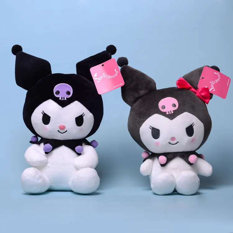 Японское кавайное аниме Sanrio 20 см Kuromi, плюшевая игрушка для девочки, куклы в подарок
Японское кавайное аниме Sanrio 20 см Kuromi, плюшевая игрушка для девочки, куклы в подарок