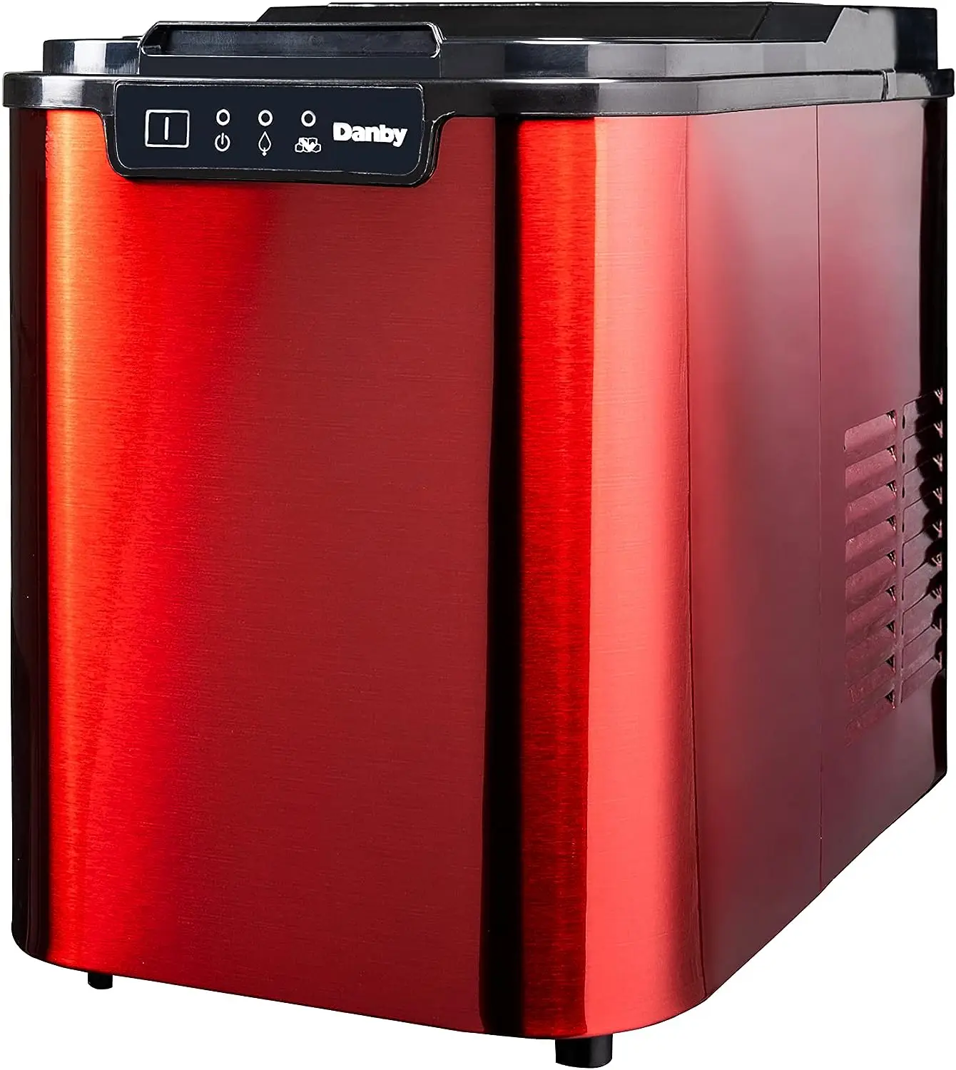 DIM2500RDB Countertop Ice Maker, Makes 25 lbs Ice in 24 Hrs, Holds 2 lbs of Ice, Red Ice Machine with Electronic Controls, LED D
DIM2500RDB Countertop Ice Maker, Makes 25 lbs Ice in 24 Hrs, Holds 2 lbs of Ice, Red Ice Machine with Electronic Controls, LED D
