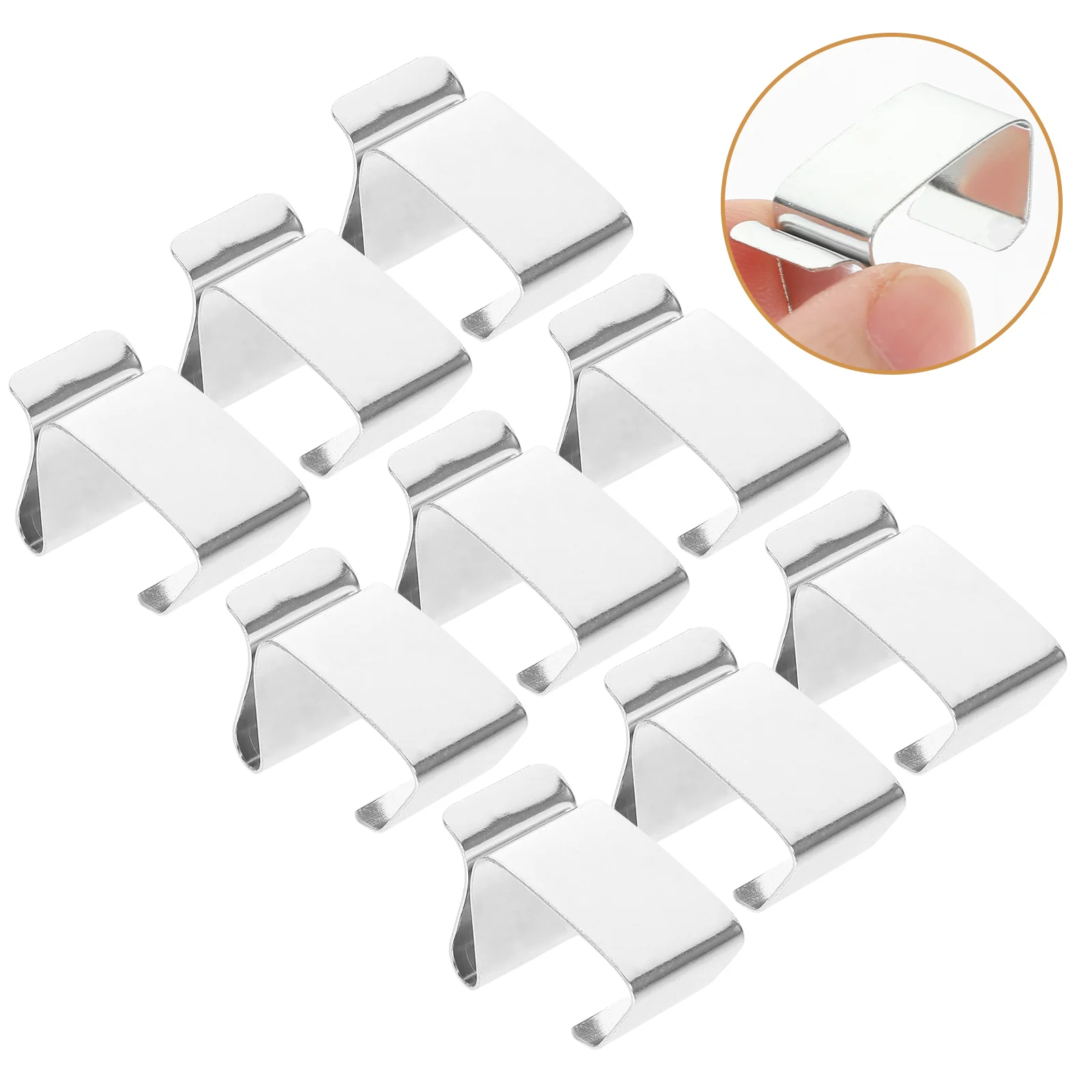 50 Pcs Outdoor Decor Christmas Light Hooks Top Clip Gutter Clips for Hanging Lights
50 Pcs Outdoor Decor Christmas Light Hooks Top Clip Gutter Clips for Hanging Lights