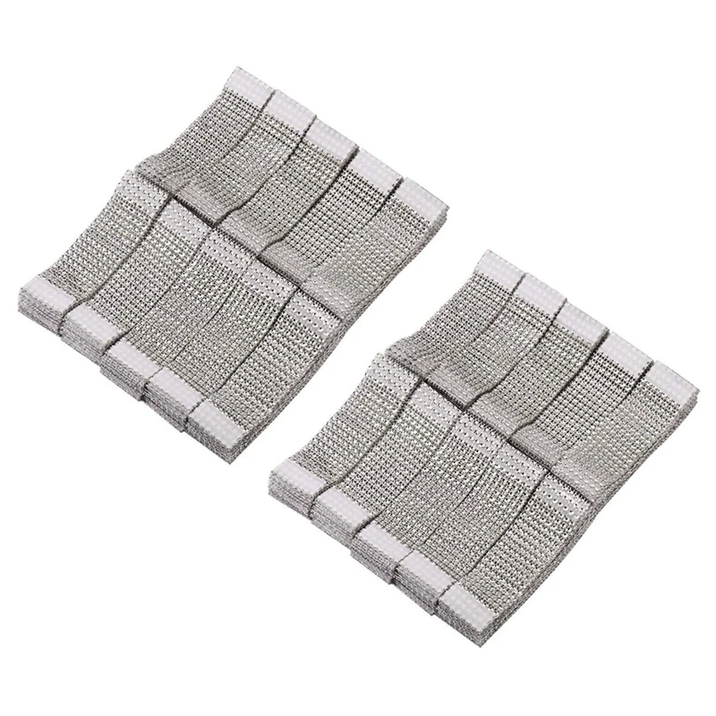 BEAU-Napkin Rings Rhinestone Napkin Rings Adornment For Wedding Party (200 PCS, Silver)
BEAU-Napkin Rings Rhinestone Napkin Rings Adornment For Wedding Party (200 PCS, Silver)