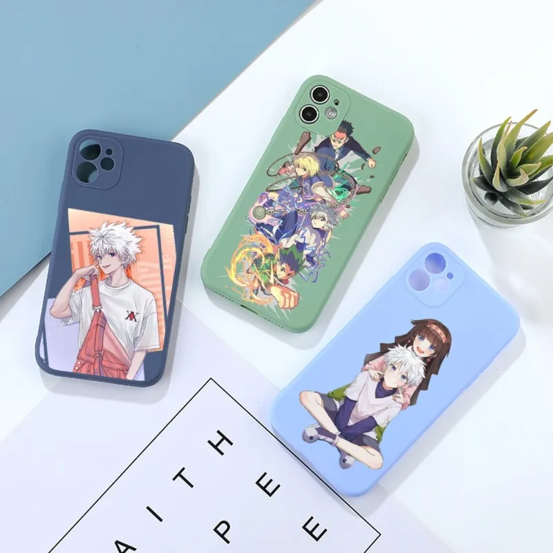 Чехол для телефона в стиле аниме Hunter X Hunter, мягкий цветной чехол для IPhone 11, 12, 13 Pro Max, X, XR, XSMax, 6, 6S, 7, 8 Plus 
Чехол для телефона в стиле аниме Hunter X Hunter, мягкий цветной чехол для IPhone 11, 12, 13 Pro Max, X, XR, XSMax, 6, 6S, 7, 8 Plus