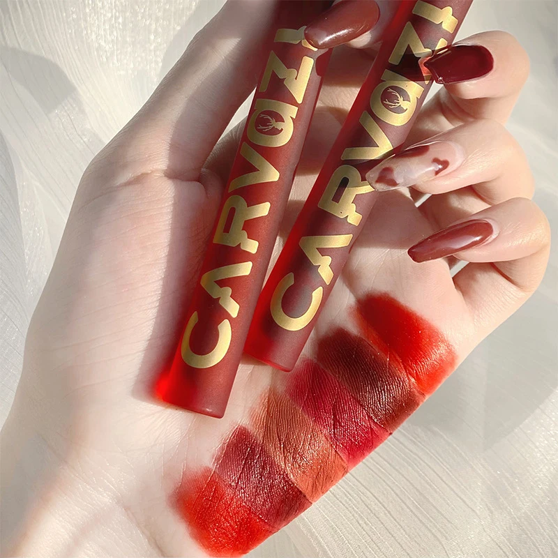 Matte 6 Colors Lip Glaze Waterproof And Sweatproof Not Stick To The Cup Lipstick Long-lasting Velvet Matte Lip Gloss
Matte 6 Colors Lip Glaze Waterproof And Sweatproof Not Stick To The Cup Lipstick Long-lasting Velvet Matte Lip Gloss
