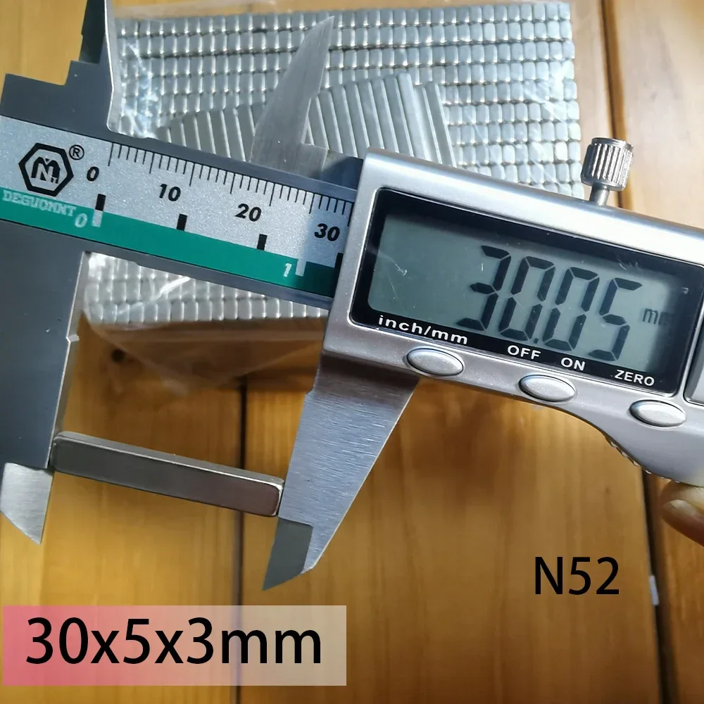 Неодимовые магниты N52 30x5x3 25x5x4
Неодимовые магниты N52 30x5x3 25x5x4