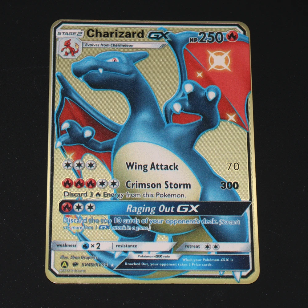 Pokemon 27 Styles Iron Shiny Cards Charizard Mewtwo Pikachu Metal Cards GX VMAX EX Game Anime Collection Toys for Children Gift
Pokemon 27 Styles Iron Shiny Cards Charizard Mewtwo Pikachu Metal Cards GX VMAX EX Game Anime Collection Toys for Children Gift