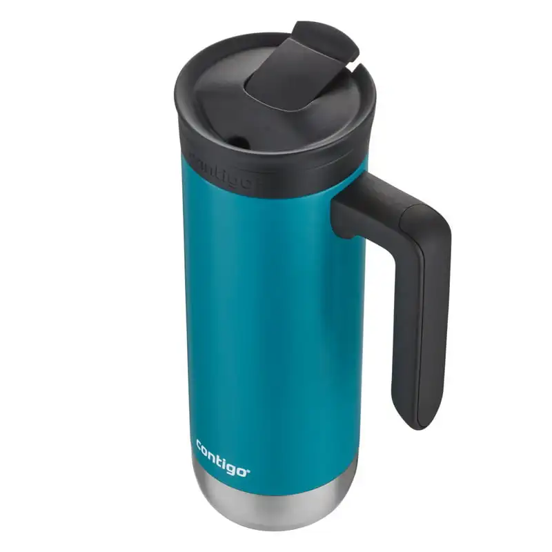 

New, Juniper 20 fl oz 2.0 Stainless Steel Travel Mug with Ergonomic SNAPSEAL Lid and Handle.