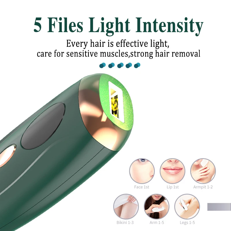 990000 Flashes IPL Laser Hair Removal Instrument Unisex Home Portable Hair Removal Device Painless Whole Body Hair Removal
990000 Flashes IPL Laser Hair Removal Instrument Unisex Home Portable Hair Removal Device Painless Whole Body Hair Removal