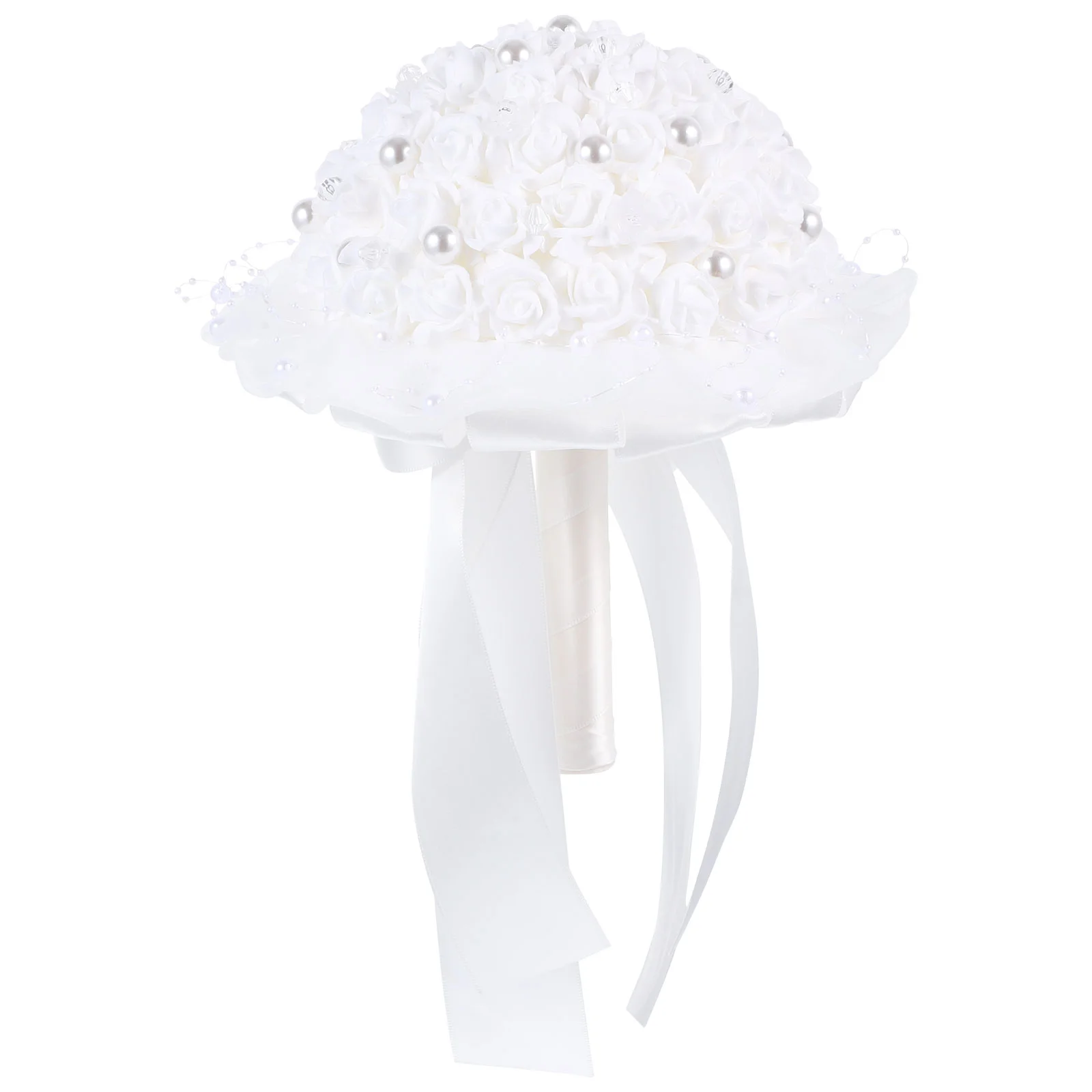 Bouquet Wedding Satin Bride Flower Bridalbridesmaid Artificial Bouquets Delicate Decoration Romantic
Bouquet Wedding Satin Bride Flower Bridalbridesmaid Artificial Bouquets Delicate Decoration Romantic