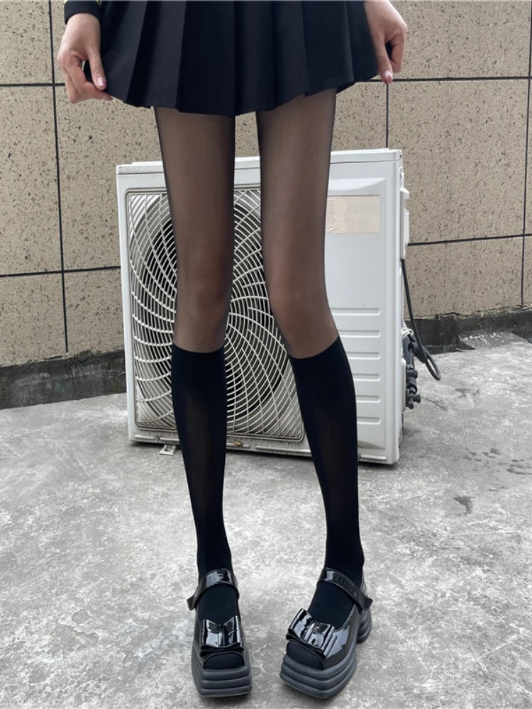 Womens Black Sexy Patchwork Seamless Sheer Oil Pantyhose Summer Fashion Skinny Lolita Tights Thigh High Stockings Body Stocking
Womens Black Sexy Patchwork Seamless Sheer Oil Pantyhose Summer Fashion Skinny Lolita Tights Thigh High Stockings Body Stocking
