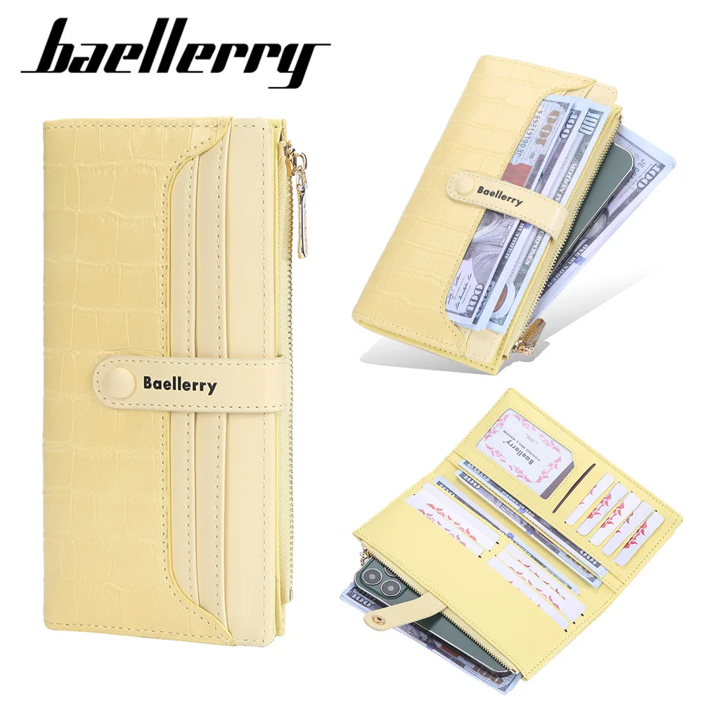 Women Long Wallets Stone Stripe Top Quality Card Holder Classic Female Purse Zipper Wallet For Girl
Women Long Wallets Stone Stripe Top Quality Card Holder Classic Female Purse Zipper Wallet For Girl