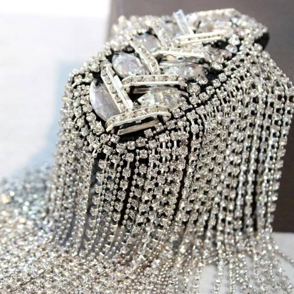 Shoulder Brooch Tassels Rhinestones Jewelry Handmade Shiny Epaulet Clothes Decor Jewelry Tassel Rhinestones Shoulder Brooches
Shoulder Brooch Tassels Rhinestones Jewelry Handmade Shiny Epaulet Clothes Decor Jewelry Tassel Rhinestones Shoulder Brooches