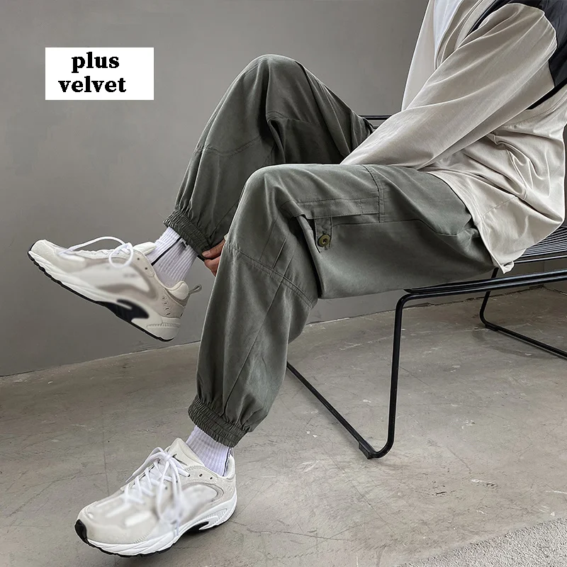 Plus Velvet Pants Men 2022 Autumn Winter Vintage Jean Washed Loose Wide Leg Pants Cargo Pant Camping Streetwear Casual Pants 5XL
Plus Velvet Pants Men 2022 Autumn Winter Vintage Jean Washed Loose Wide Leg Pants Cargo Pant Camping Streetwear Casual Pants 5XL