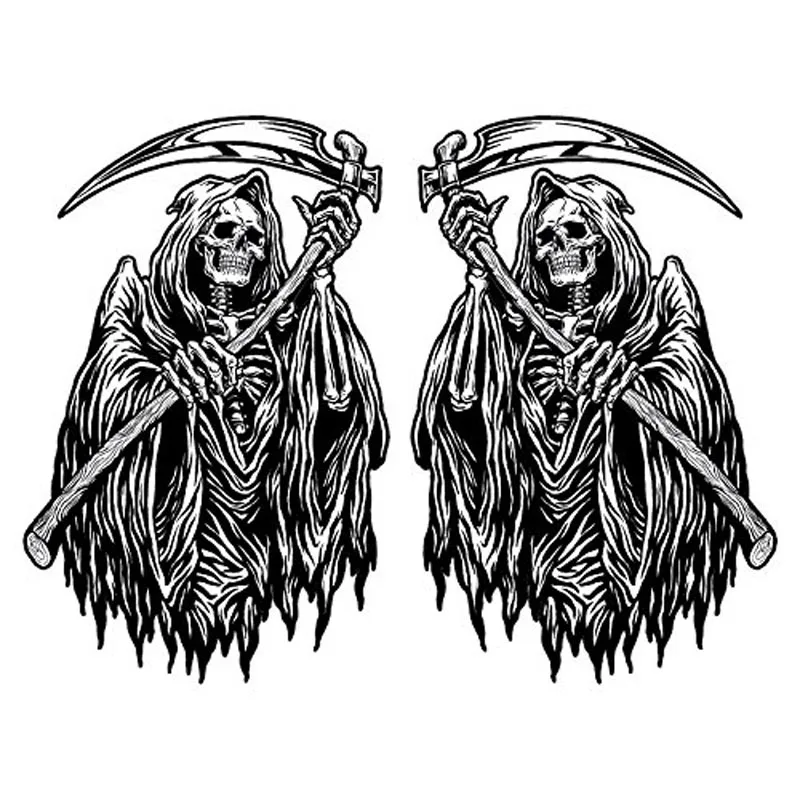Car Sticker Creativity Death Skeleton Classic Reflective Personality Auto Motorcycle Decoration Decals PVC, 15CM
Car Sticker Creativity Death Skeleton Classic Reflective Personality Auto Motorcycle Decoration Decals PVC, 15CM