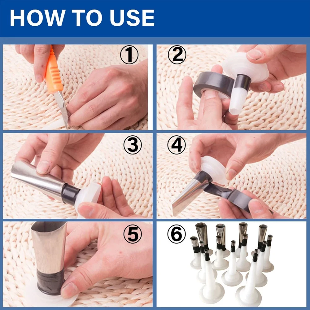 Caulking Finisher Caulking Nozzle Construction Tools 14pcs Caulk Applicator Durable High Quality Stainless Steel
Caulking Finisher Caulking Nozzle Construction Tools 14pcs Caulk Applicator Durable High Quality Stainless Steel