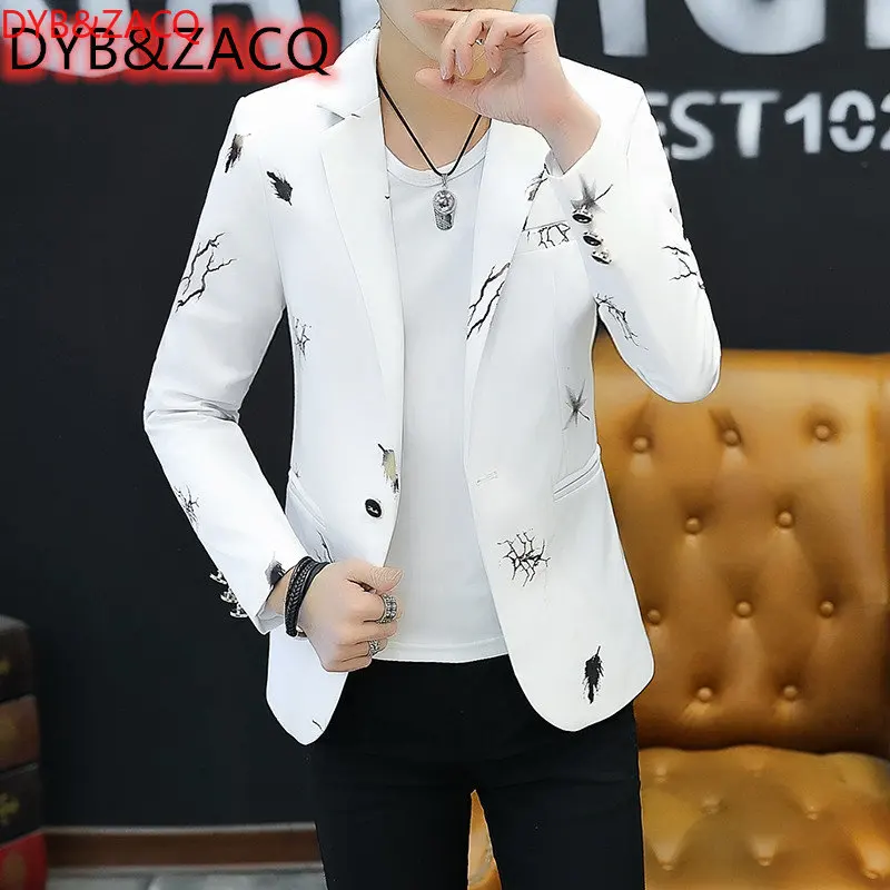 Men's Suits Korean Style Slim Men's Jackets, Youth Casual Singles, Western England Hair Stylist, Spring and Autumn Small Suits
Men's Suits Korean Style Slim Men's Jackets, Youth Casual Singles, Western England Hair Stylist, Spring and Autumn Small Suits