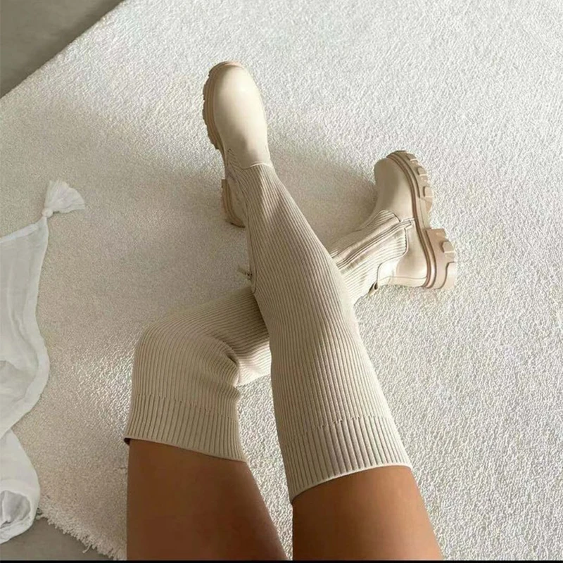 Women Autumn Platform over-the-knee Zip Boots 2021 Ladies Fashion Original Design Shoes Female New Casual Footwear Plus Size 43
Women Autumn Platform over-the-knee Zip Boots 2021 Ladies Fashion Original Design Shoes Female New Casual Footwear Plus Size 43