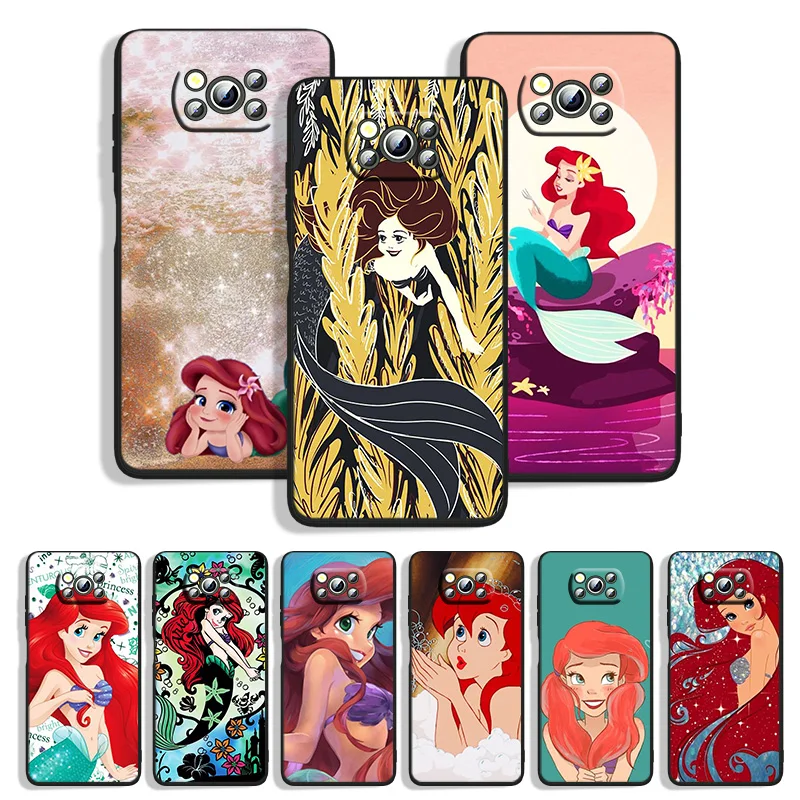 The Little Mermaid lovely For Xiaomi POCO M4 M3 C3 X4 X3 X2 F3 X2 F1 Pro NFC GT Mi Play Mix 3 A2 lite Black Phone Case Capa
The Little Mermaid lovely For Xiaomi POCO M4 M3 C3 X4 X3 X2 F3 X2 F1 Pro NFC GT Mi Play Mix 3 A2 lite Black Phone Case Capa