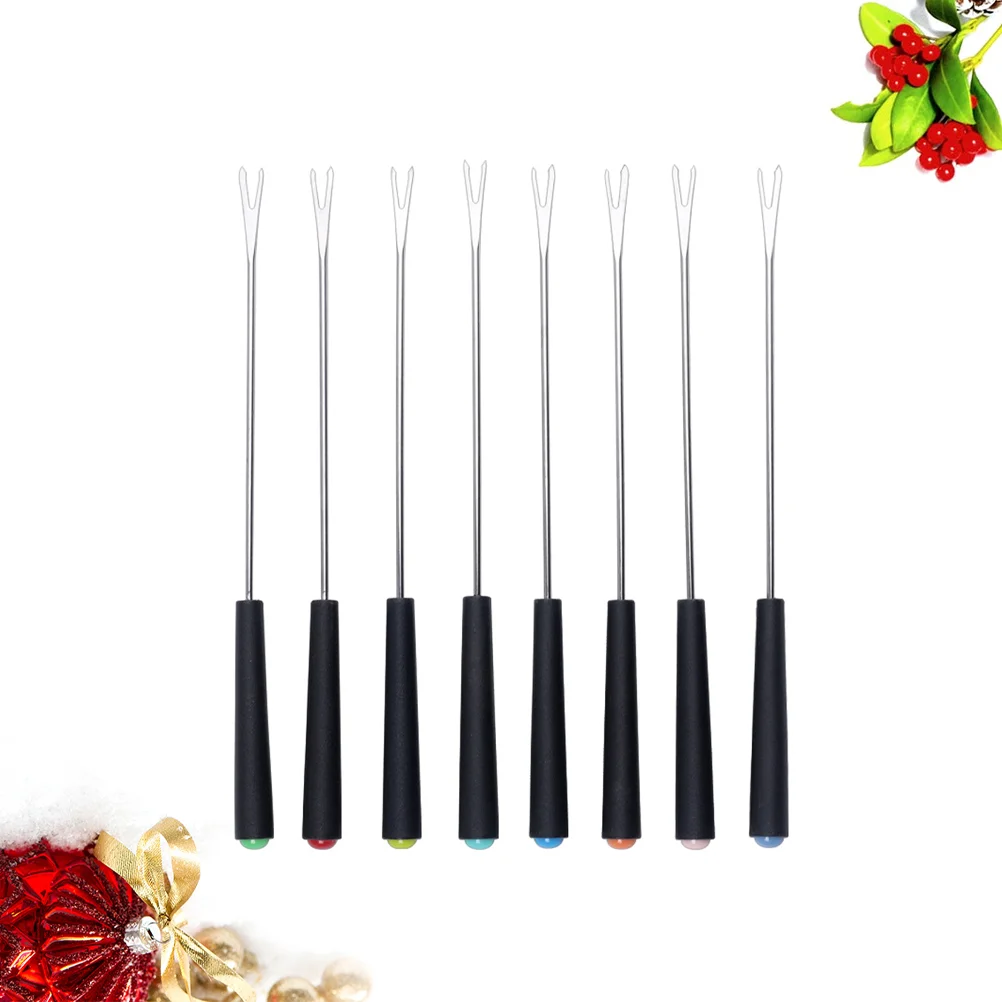 Forks Fondue Stainless Steel Sticks Fork Marshmallow Skewers Dipping Chocolate Barbecue Cheese Metal Meat Dessertcocktail
Forks Fondue Stainless Steel Sticks Fork Marshmallow Skewers Dipping Chocolate Barbecue Cheese Metal Meat Dessertcocktail