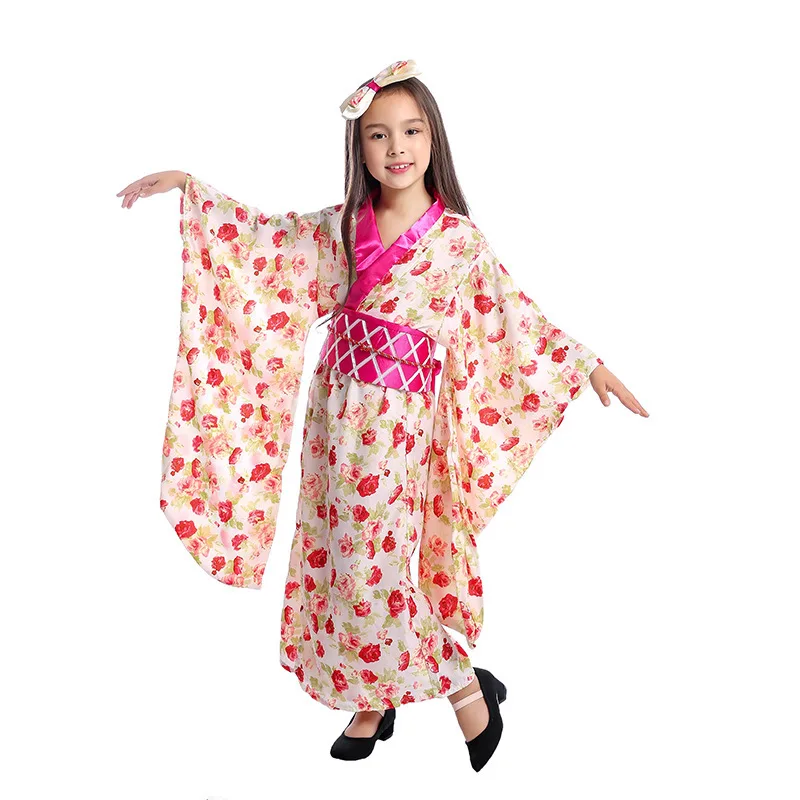 Creative Fashion Cute Girl Japanese Geisha Children's Clothes Kimono Stage Performance Costumes Children's Cosplay Costumes New
Creative Fashion Cute Girl Japanese Geisha Children's Clothes Kimono Stage Performance Costumes Children's Cosplay Costumes New