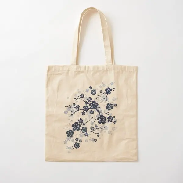 Navy And White Cherry Blossom Pattern Co Canvas Bag Travel Fabric Ladies Fashion Casual Handbag Designer Reusable Tote Shopper
Navy And White Cherry Blossom Pattern Co Canvas Bag Travel Fabric Ladies Fashion Casual Handbag Designer Reusable Tote Shopper