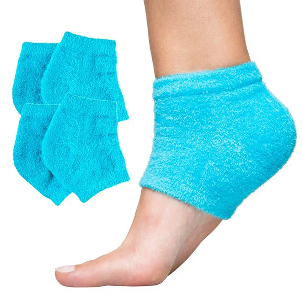 2pairs/pack For Dry Cracked Feet Heal Soft Gel Lined Toeless Heel Socks Elastic Spa Repair Treatment Moisturizing Fuzzy Sleeping
2pairs/pack For Dry Cracked Feet Heal Soft Gel Lined Toeless Heel Socks Elastic Spa Repair Treatment Moisturizing Fuzzy Sleeping