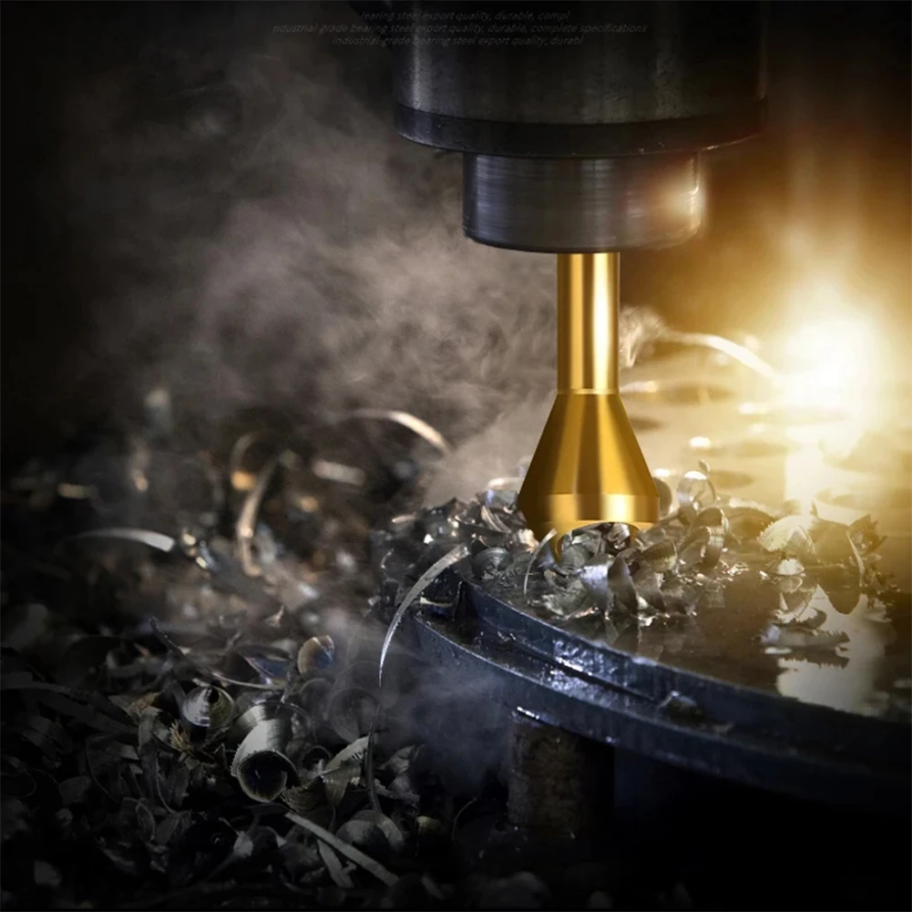 Deburring Drill High Performance HSS Titanium Coated Countersink and Deburring Drill Taper Hole Cutter Tool Easy Chamfering
Deburring Drill High Performance HSS Titanium Coated Countersink and Deburring Drill Taper Hole Cutter Tool Easy Chamfering