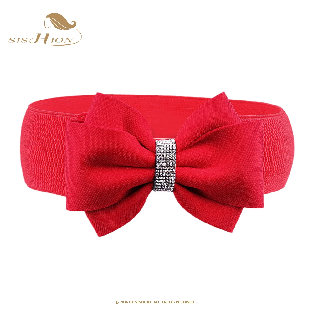 SISHION Elastic Waist Belts for Women ceinture femme VD3045 Black Red Bow Corset Women Belt for dress
SISHION Elastic Waist Belts for Women ceinture femme VD3045 Black Red Bow Corset Women Belt for dress