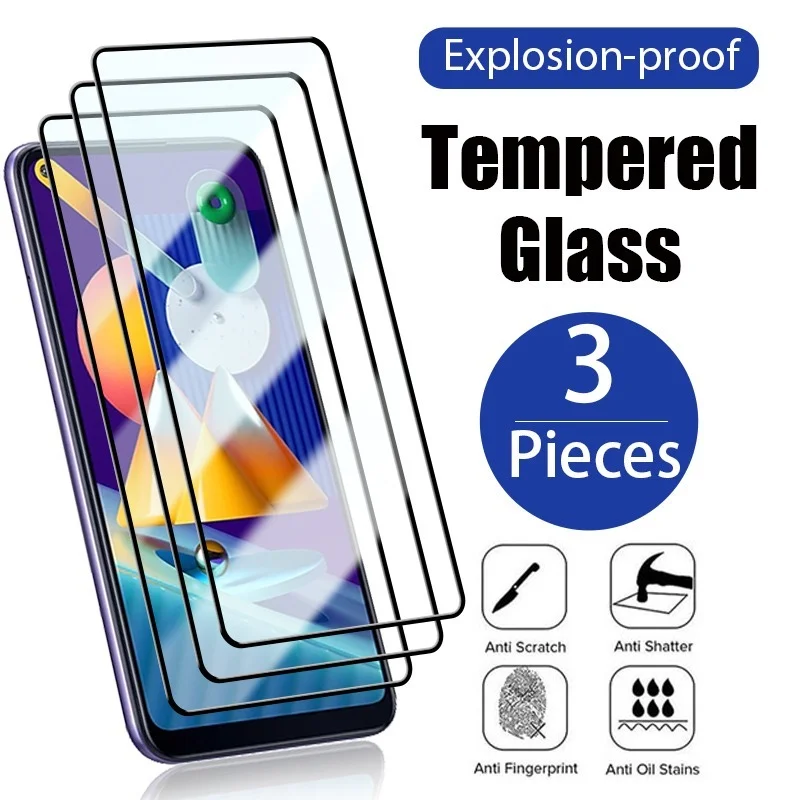 3PCS Full Cover Protective Glass for Samsung A52S A42 A32 A22 5G Screen Protector on Samsung A52 A12 A72 A51 A50 A70 S22 glass
3PCS Full Cover Protective Glass for Samsung A52S A42 A32 A22 5G Screen Protector on Samsung A52 A12 A72 A51 A50 A70 S22 glass