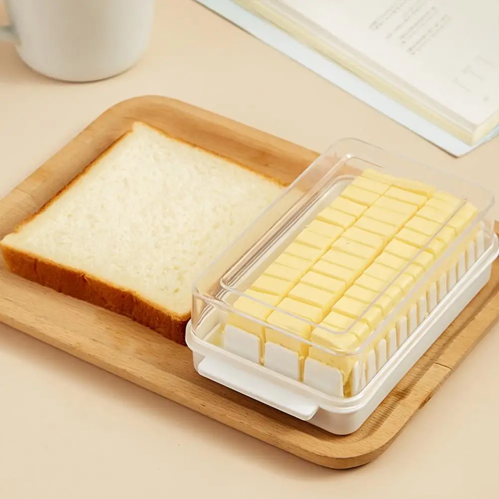 Household Mini Storage Box With Transparent Lid Butter Cheese Cutting Food Container
Household Mini Storage Box With Transparent Lid Butter Cheese Cutting Food Container