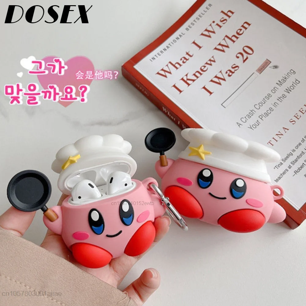 Creative Cartoon Kawaii Kirby Airpods 2 3 Generation Pro Wireless Bluetooth Headset Case Thick Silicone Protective Cover Luxury
Creative Cartoon Kawaii Kirby Airpods 2 3 Generation Pro Wireless Bluetooth Headset Case Thick Silicone Protective Cover Luxury