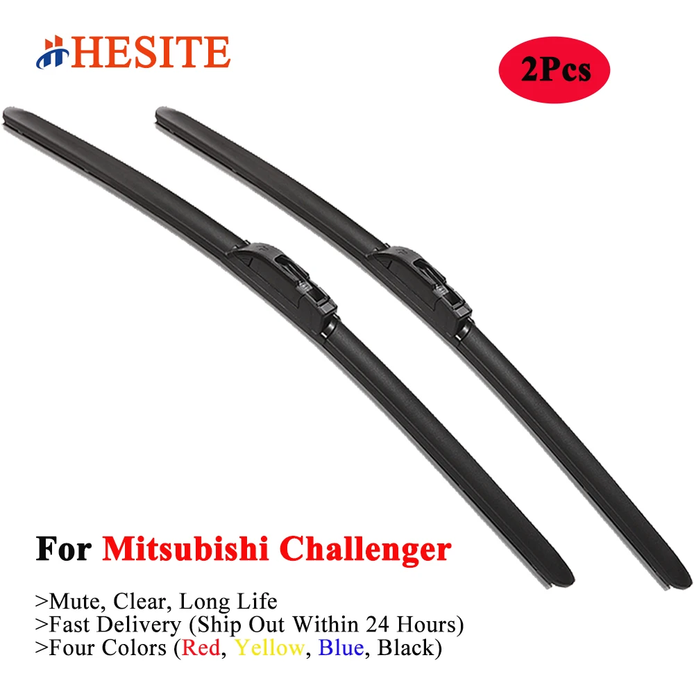 HESITE Colorful Hybrid Wiper Blades For Mitsubishi Challenger Model 1996-2001 2Pcs Universal Windshield Wipers 20"+20" 5A Rubber
HESITE Colorful Hybrid Wiper Blades For Mitsubishi Challenger Model 1996-2001 2Pcs Universal Windshield Wipers 20"+20" 5A Rubber