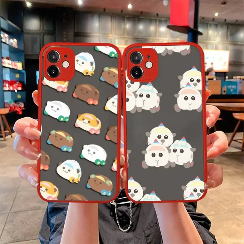 Cute cartoon PUI PUI MOLCAR Phone Case for iPhone X XR XS 7 8 Plus 11 12 13 pro MAX 13mini Translucent Matte Case
Cute cartoon PUI PUI MOLCAR Phone Case for iPhone X XR XS 7 8 Plus 11 12 13 pro MAX 13mini Translucent Matte Case