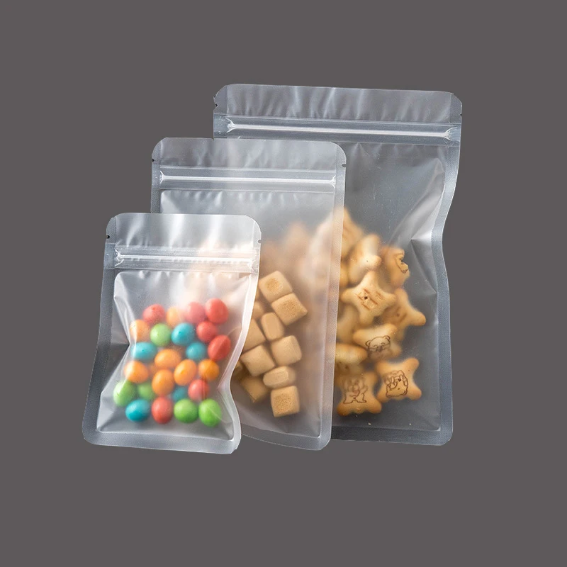 Transparent Frosted Plastic Bag Flat Bottom Self Sealing Bag Candy Food Small Packaging Bag Fruit Tea Sealing Bag
Transparent Frosted Plastic Bag Flat Bottom Self Sealing Bag Candy Food Small Packaging Bag Fruit Tea Sealing Bag