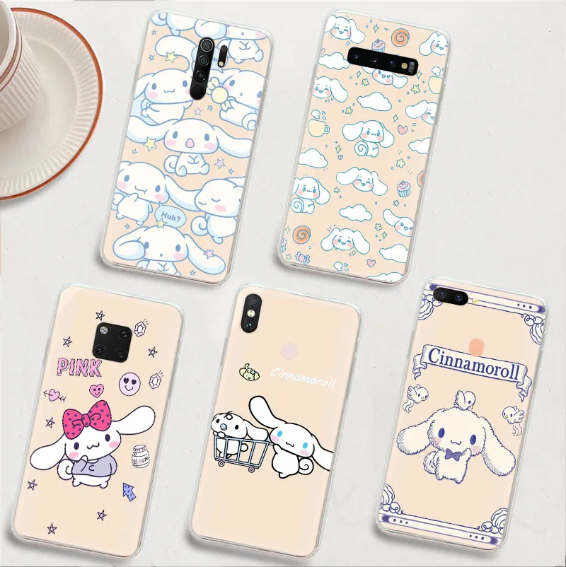 

LK4 Cinnamaroll Hollowed-Out Case for Tecno POP 5 LTE 4 Pova 3 Neo 2 Camon 18 Premier 18T 18P 19 16 18I 17 17P Pro