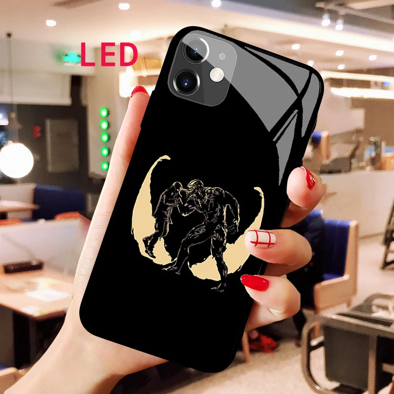 Venom Luminous Tempered Glass phone case For samsung note 20 21 22 FE Pro ultre plus Luxury Fashion LED Backlight cool cover
Venom Luminous Tempered Glass phone case For samsung note 20 21 22 FE Pro ultre plus Luxury Fashion LED Backlight cool cover