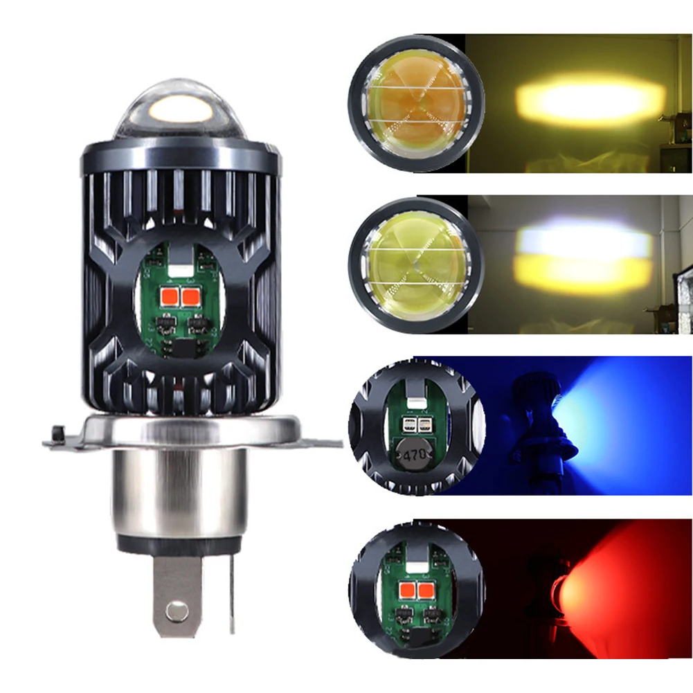 Motorcycle LED Headlight H4 BA20D High Brightness Auxiliary Spotlights Scooters Waterproof Modified Light Bulbs
Motorcycle LED Headlight H4 BA20D High Brightness Auxiliary Spotlights Scooters Waterproof Modified Light Bulbs