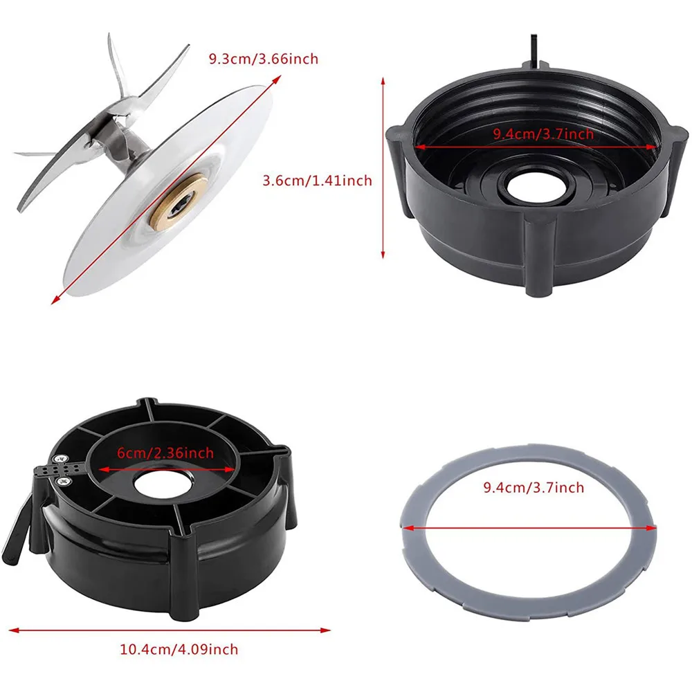 For Oster Pro 1200 Blender Cutter Blade Stainless Steel Replacement Accessory With Jar Base Bottom Cap and Rubber O Ring Gasket
For Oster Pro 1200 Blender Cutter Blade Stainless Steel Replacement Accessory With Jar Base Bottom Cap and Rubber O Ring Gasket