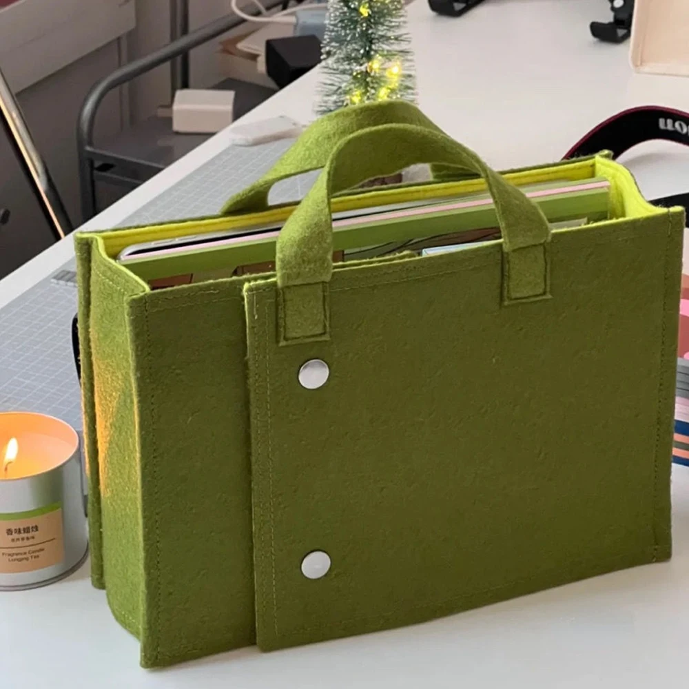 Multi-function Felt Tote Women Handbags Book Storage Bags for Unisex Casual Book Bags for Students High Quality IPad Bag 2023
Multi-function Felt Tote Women Handbags Book Storage Bags for Unisex Casual Book Bags for Students High Quality IPad Bag 2023