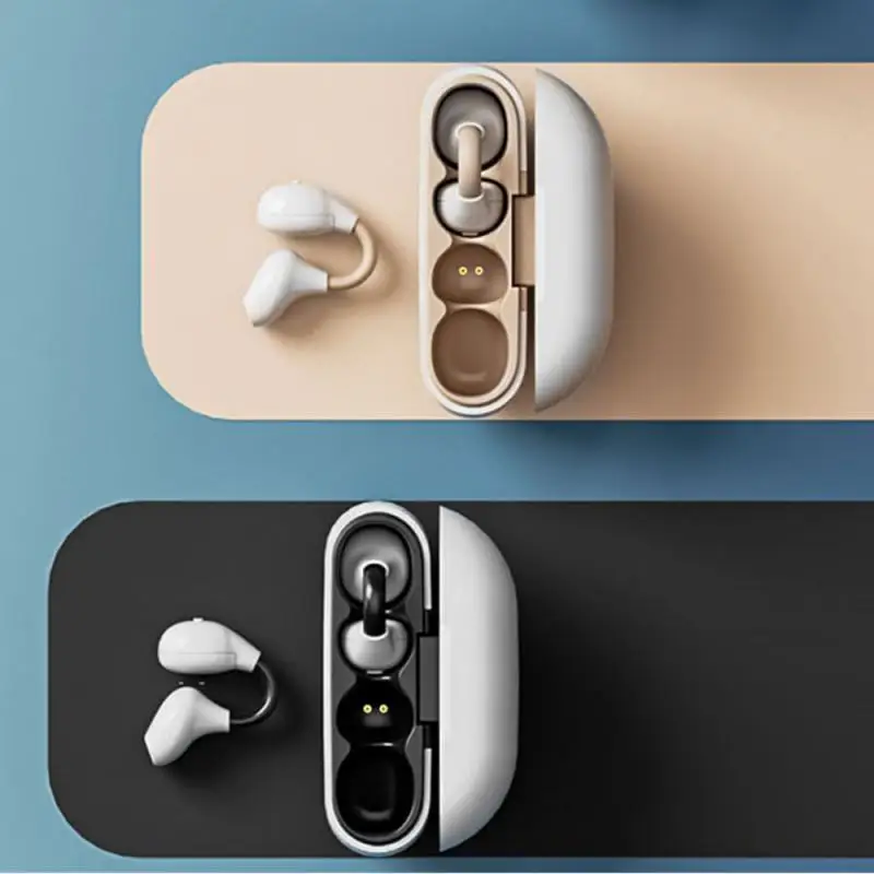 Sport Wireless Headphone HIFI Surround Subwoofer 5.3 TWS Earphone Ear-Clip Comfortable To Wear Bone Conduction Concept
Sport Wireless Headphone HIFI Surround Subwoofer 5.3 TWS Earphone Ear-Clip Comfortable To Wear Bone Conduction Concept