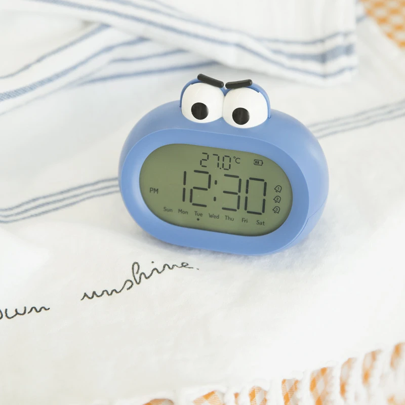 Cute Expression Alarm Clock Bedside Night Light LED Digital Alarm Clock USB Chargeable Snooze Function Alarm Clock Kid Gift
Cute Expression Alarm Clock Bedside Night Light LED Digital Alarm Clock USB Chargeable Snooze Function Alarm Clock Kid Gift
