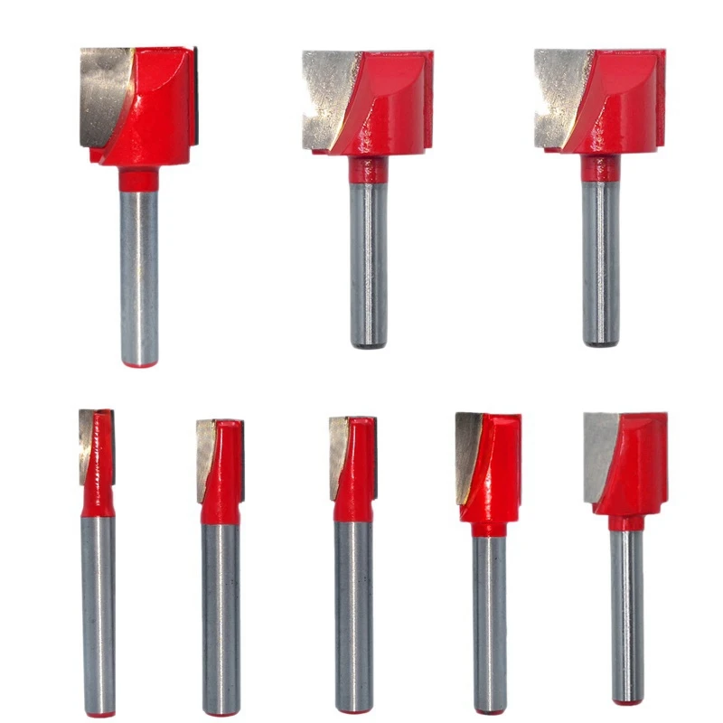 8 Pcs Cleaning Bottom Router Bit Set 1/4 Inch Shank Double Flute Carbide Surfacing Planing Tool Cutting Diameter
8 Pcs Cleaning Bottom Router Bit Set 1/4 Inch Shank Double Flute Carbide Surfacing Planing Tool Cutting Diameter