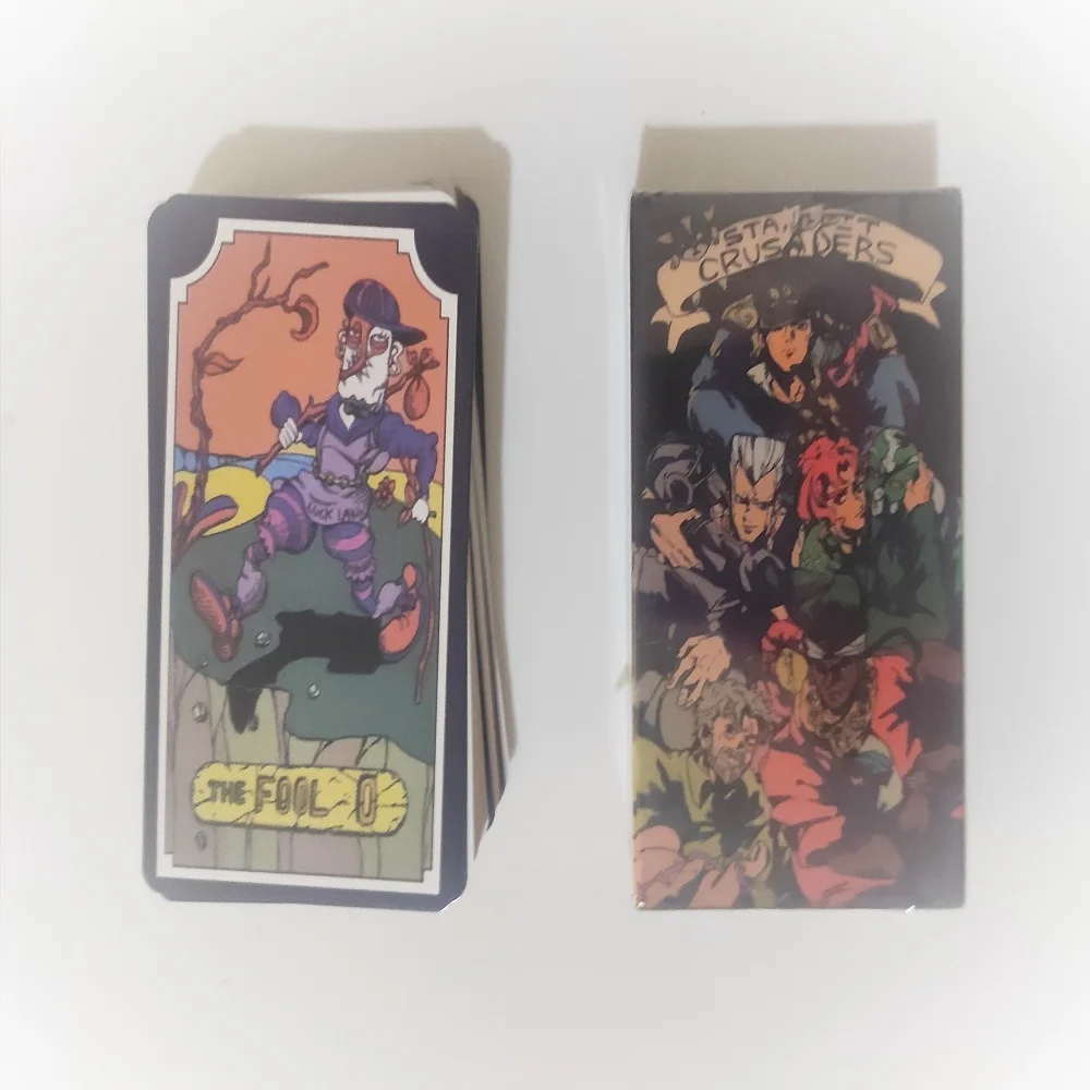 84pcs/set Anime JoJo's Bizarre Adventure Character Collection rare Cards box Game collectibles Cards for Child Kids Gifts
84pcs/set Anime JoJo's Bizarre Adventure Character Collection rare Cards box Game collectibles Cards for Child Kids Gifts