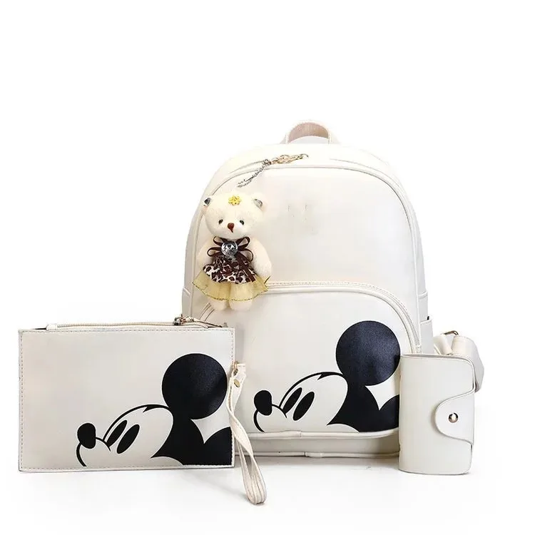 Disney princess Mickey mouse backpack lady shoulder bag messenger +card bag +handbag+ coin purse +pendant
Disney princess Mickey mouse backpack lady shoulder bag messenger +card bag +handbag+ coin purse +pendant