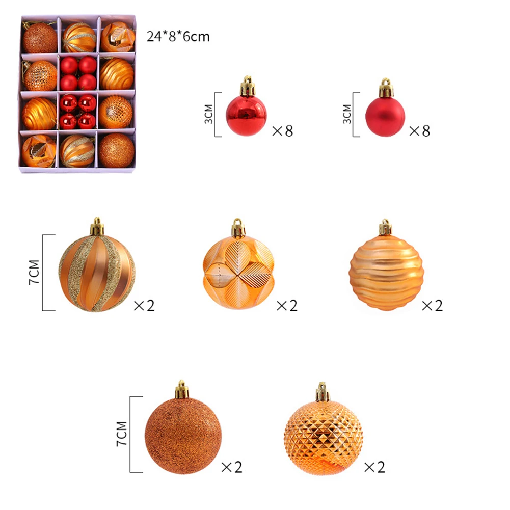 Brand New Decorative Balls Christmas Balls (As Pictures Show) 26 Pcs Box Blue Green Orange Pink For Christmas Decorations
Brand New Decorative Balls Christmas Balls (As Pictures Show) 26 Pcs Box Blue Green Orange Pink For Christmas Decorations