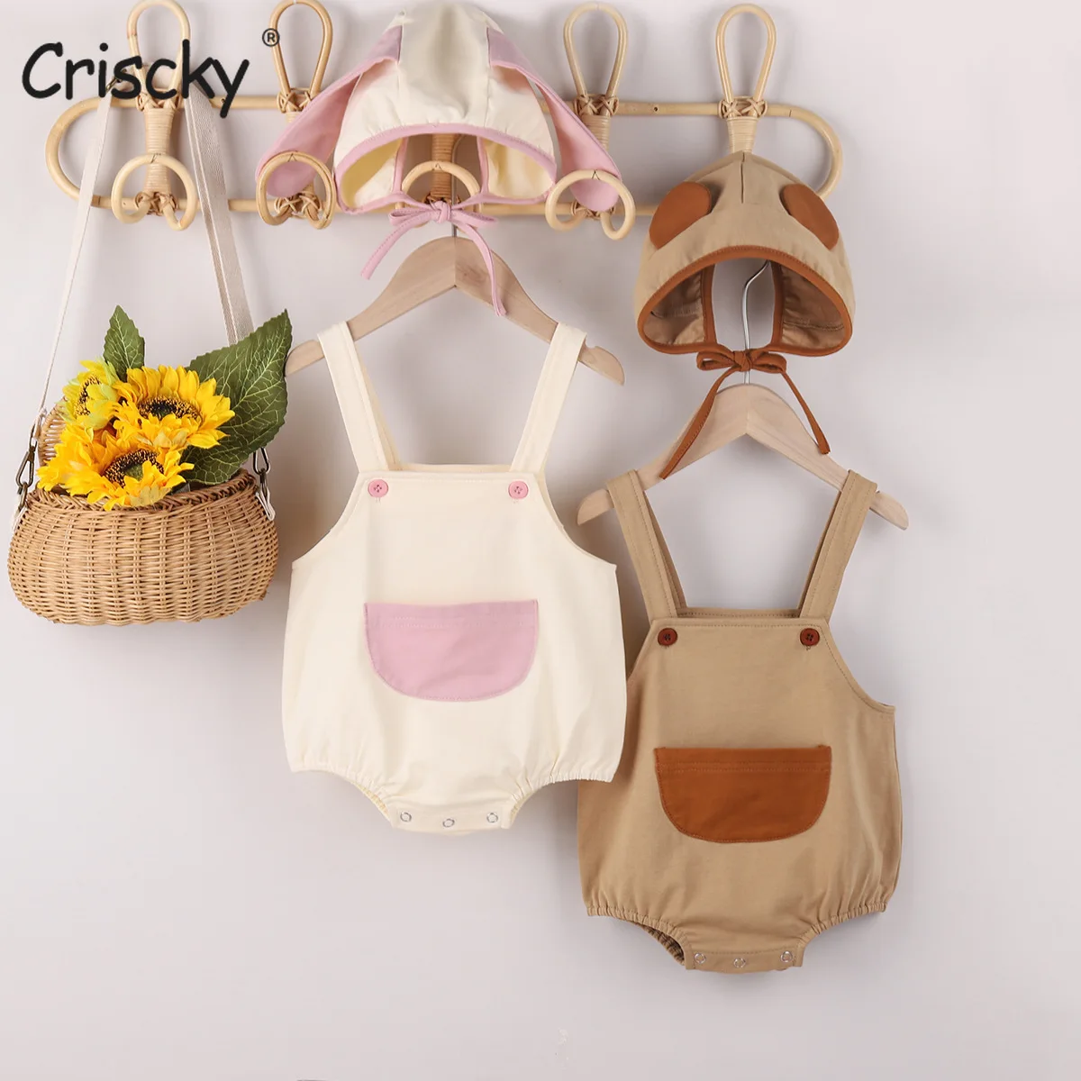 Criscky Baby Girl Rompers Sleeveless Romper Jumpsuits Summer One-piece New Fashion Cotton Newborn Baby Girl Clothes
Criscky Baby Girl Rompers Sleeveless Romper Jumpsuits Summer One-piece New Fashion Cotton Newborn Baby Girl Clothes